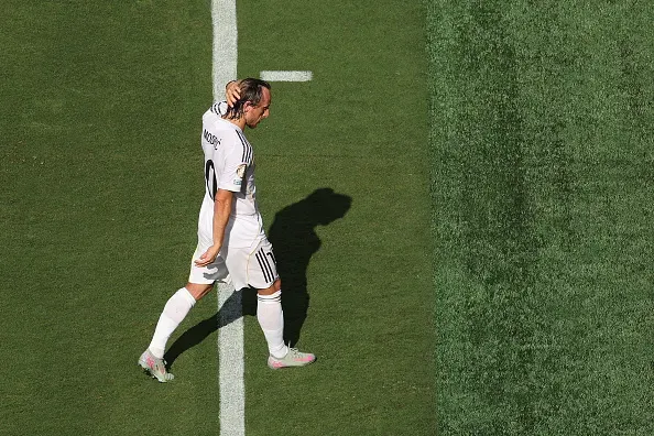 Luka Modric en el PSG vs. Real Madrid por el Mundial de Clubes.