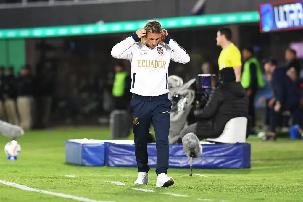 Sebastián Beccacece en Ecuador (Foto: Getty).