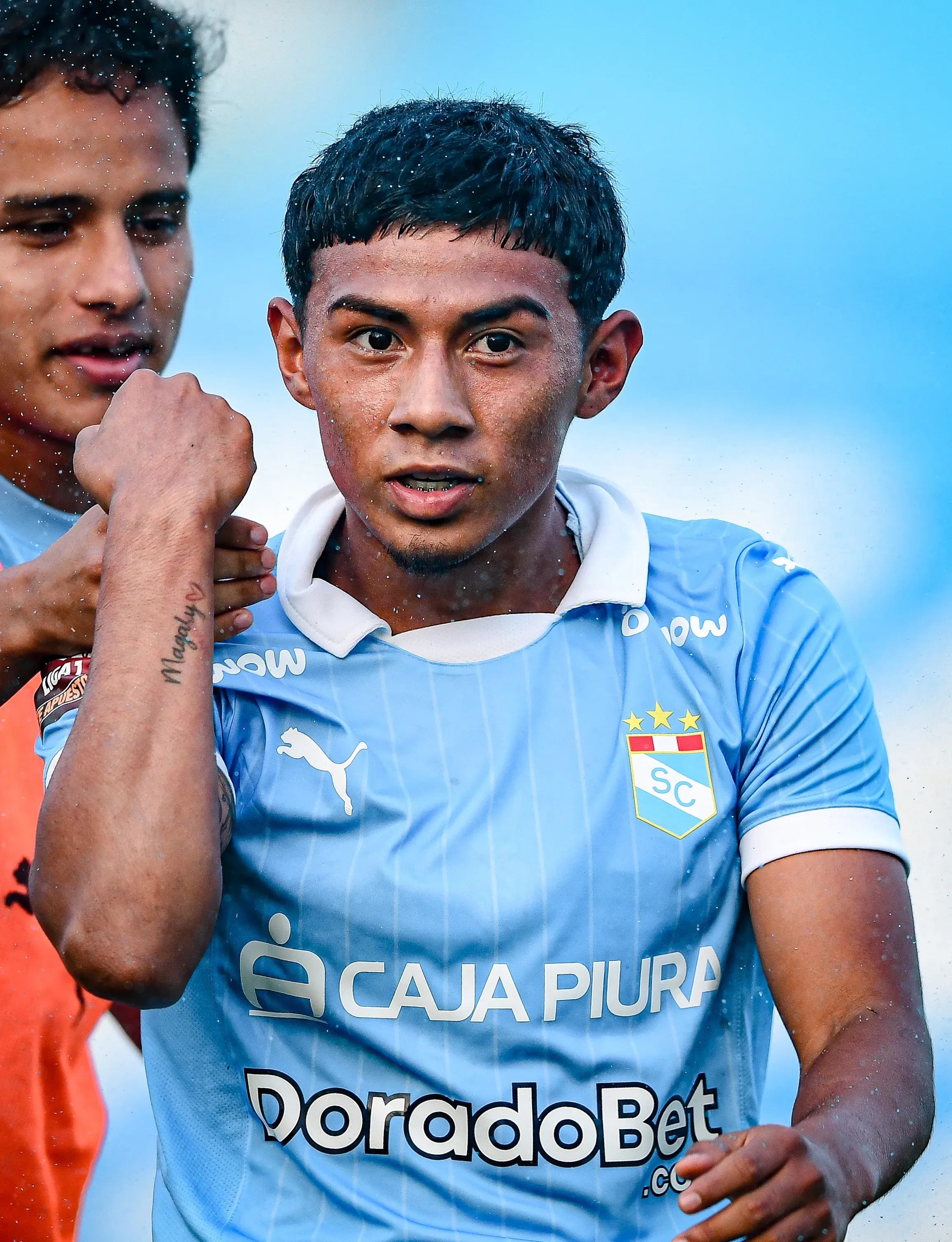 Maxloren Castro jugando para Sporting Cristal. (Foto: Sporting Cristal)
