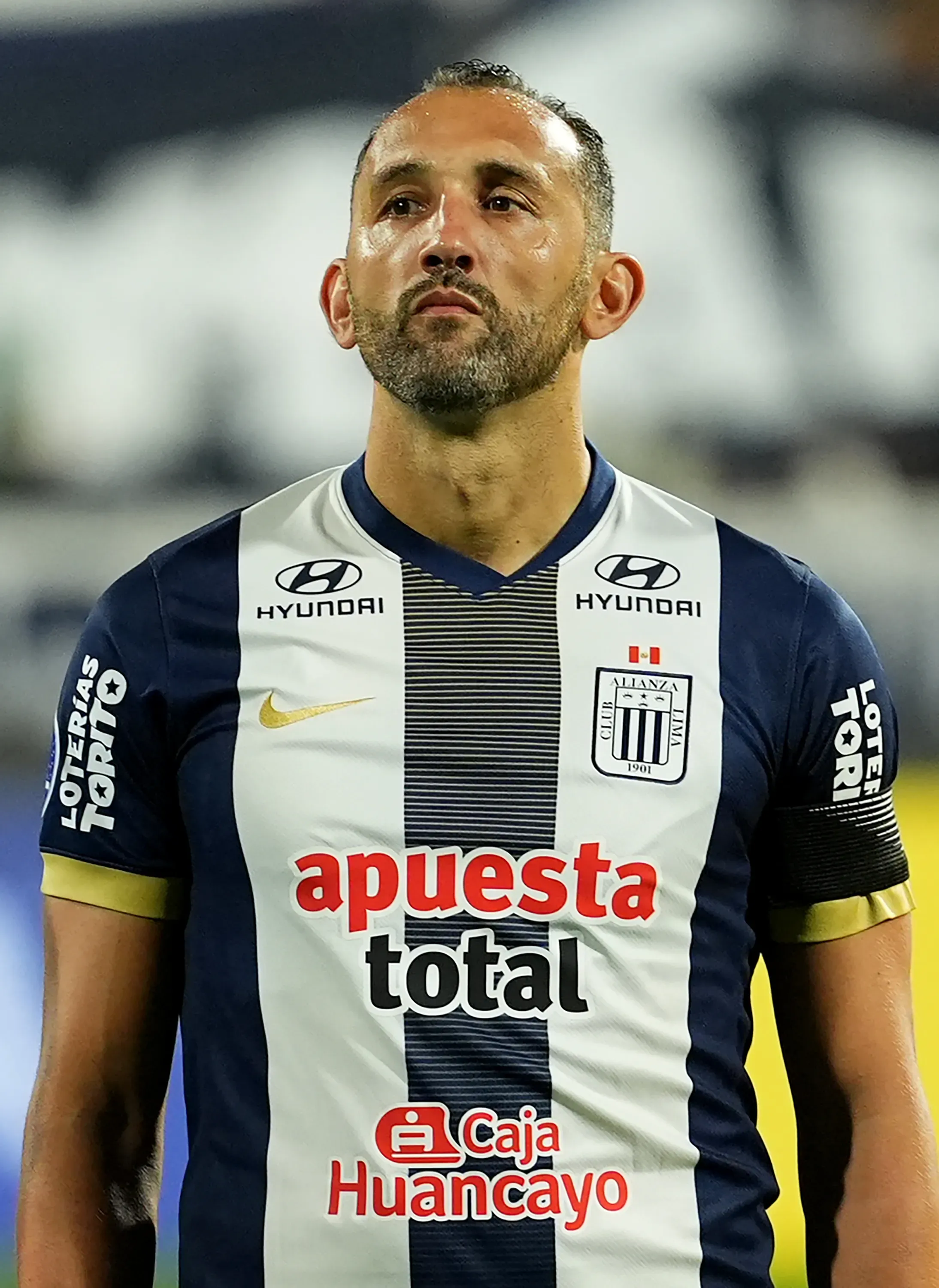 Hernán Barcos jugando en Alianza Lima. (Foto: Alianza Lima)