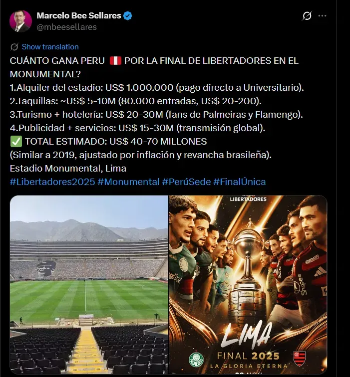 Fuente: @mbeesellares