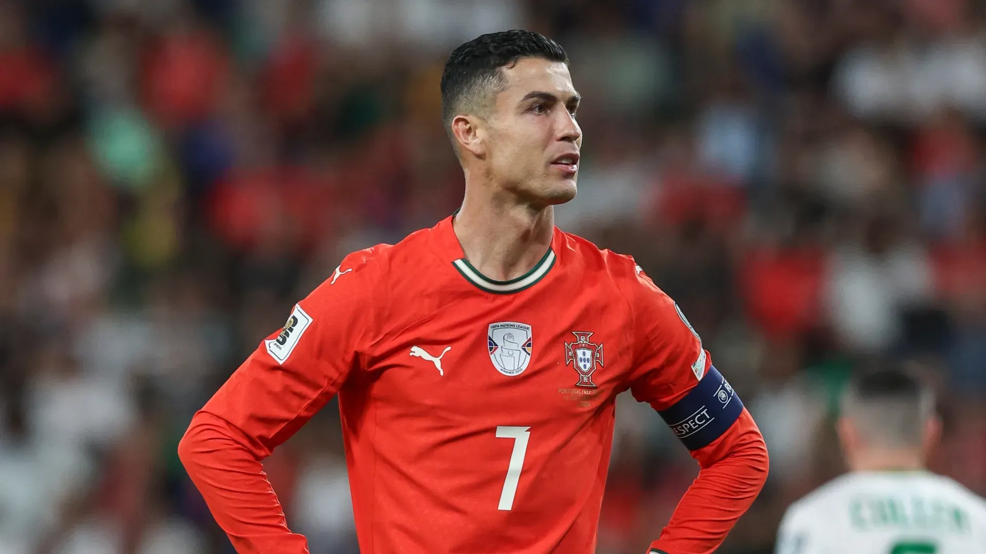 Cristiano Ronaldo, en el último partido de Portugal ante Irlanda (Foto: Getty).
