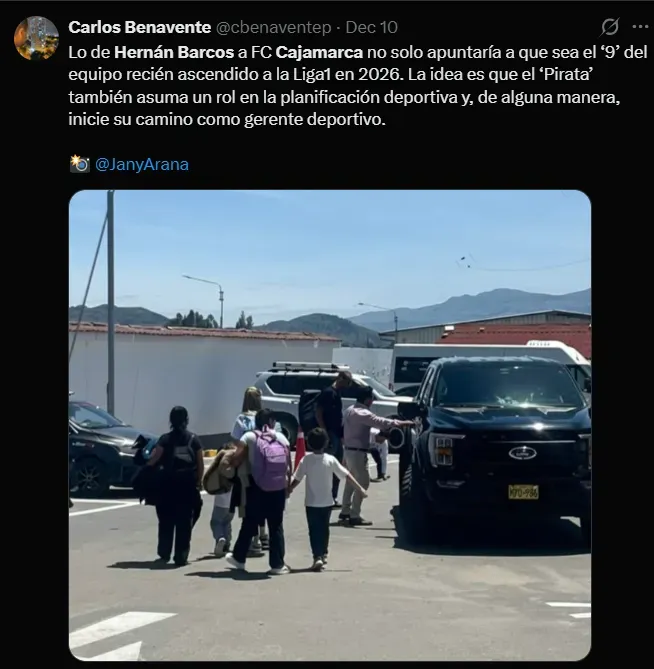 Fuente: @cbenaventep