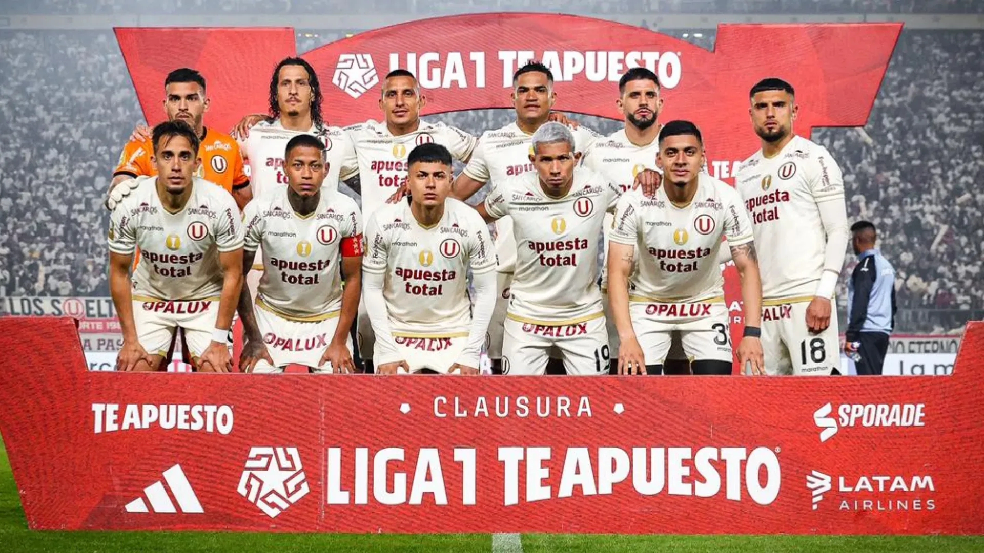 Plantel de Universitario de Deportes (Foto: Universitario).