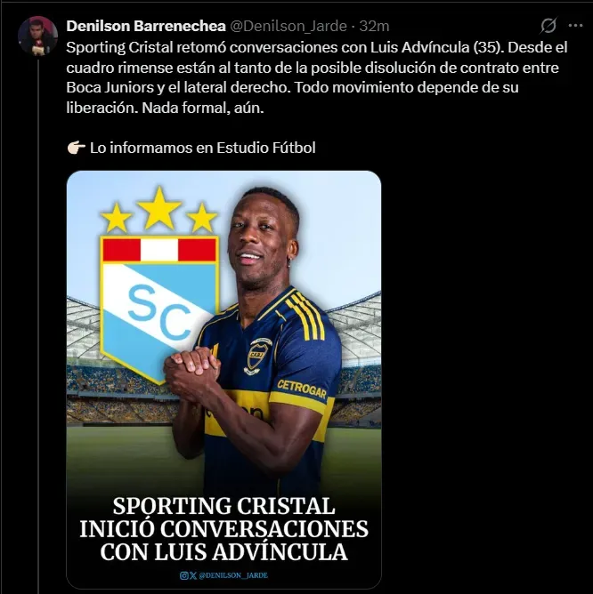 Fuente: @Denilson_Jarde