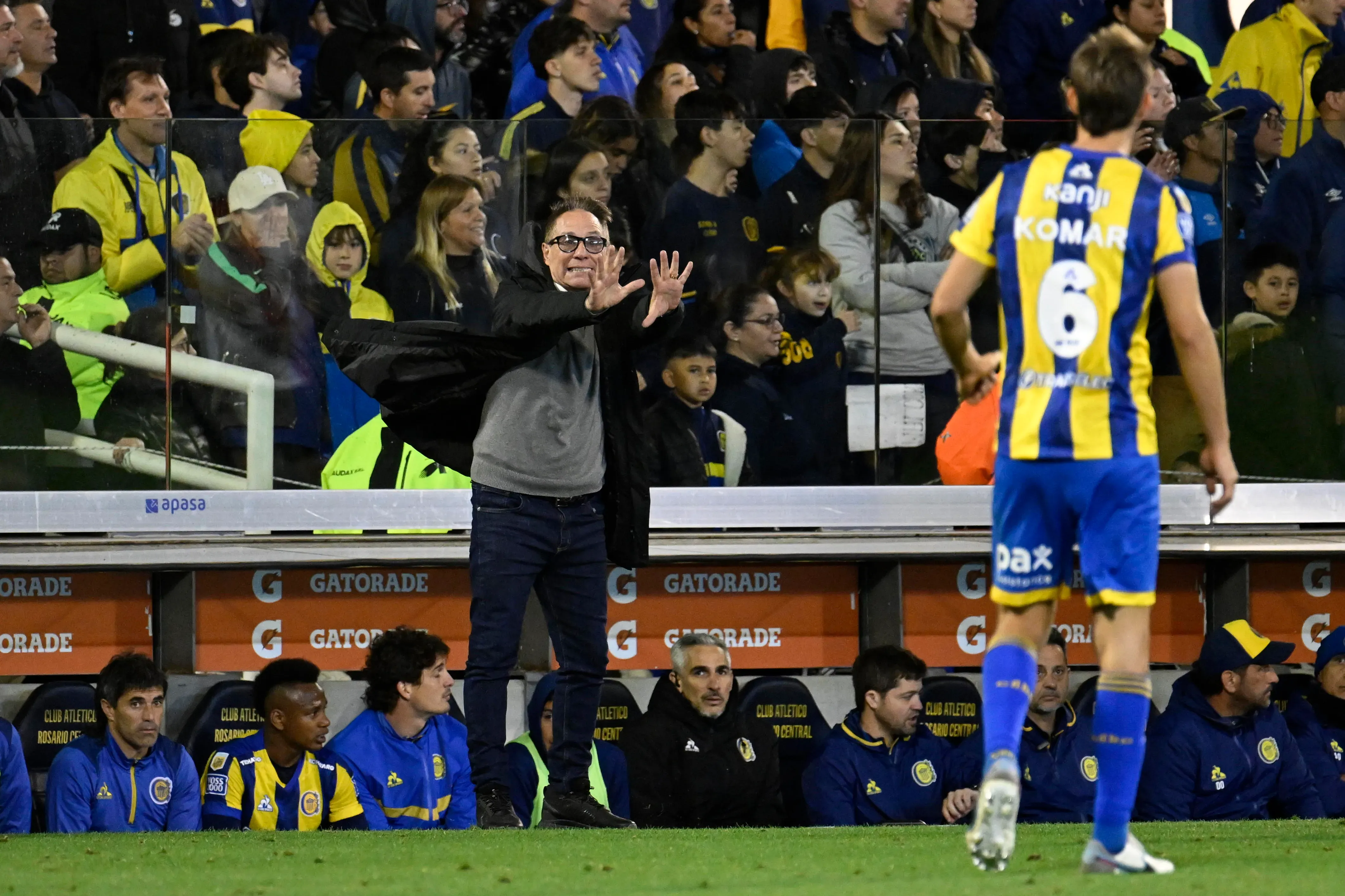 Ariel Holan en Rosario Central (Foto: Getty).