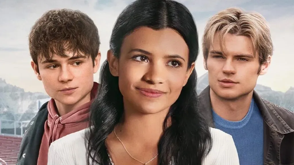 Noah LaLonde, Nikki Rodriguez and Ashby Gentry in My Life with the Walter Boys. (Source: IMDb)