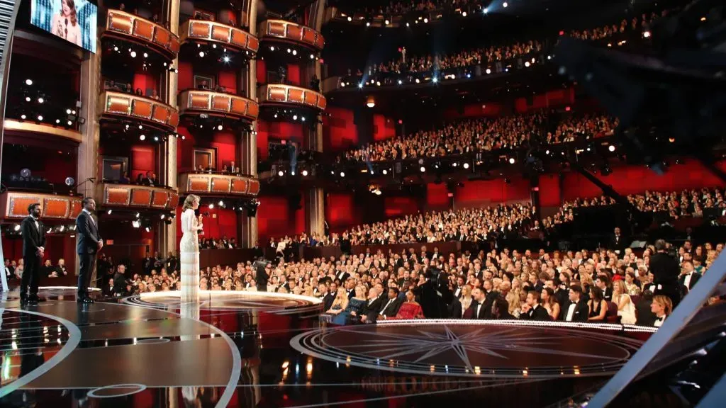 Emma Stone accepts Best Actress for ‘La La Land’ onstage during the 89th Annual Academy Awards. (Source: Christopher Polk/Getty Images)