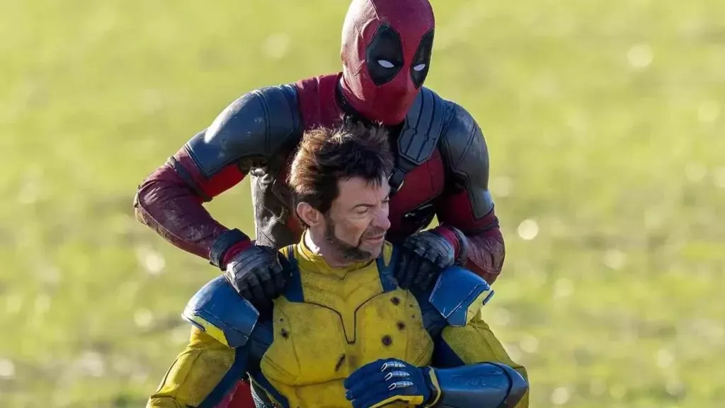 Ryan Reynolds and Hugh Jackman in Deadpool & Wolverine. (Source: IMDb)