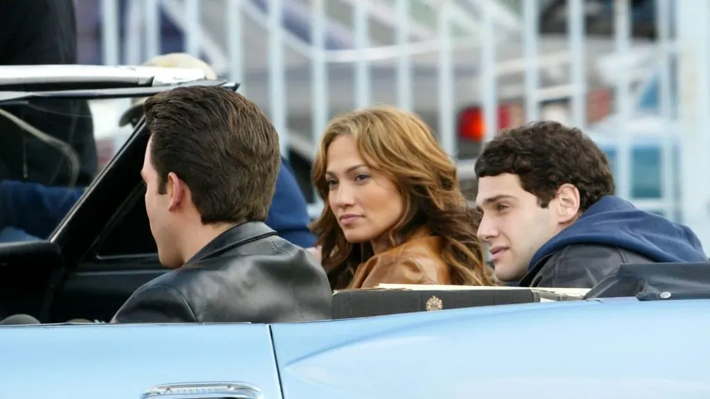 Jennifer Lopez, Ben Affleck and Mel Bouzad in Gigli. (Source: IMDb)
