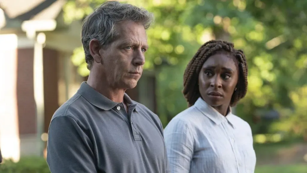 Ben Mendelsohn and Cynthia Erivo in The Outsider. (Source: IMDb)