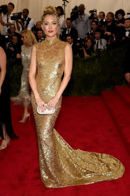 Kate Hudson attends the “China: Through The Looking Glass” Costume Institute Benefit Gala at the Metropolitan Museum of Art on May 4, 2015 in New York City. (Photo by Dimitrios Kambouris/Getty Images)