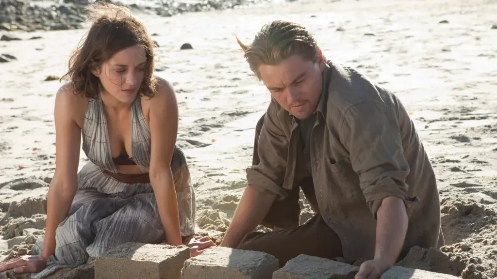 Leonardo DiCaprio and Marion Cotillard