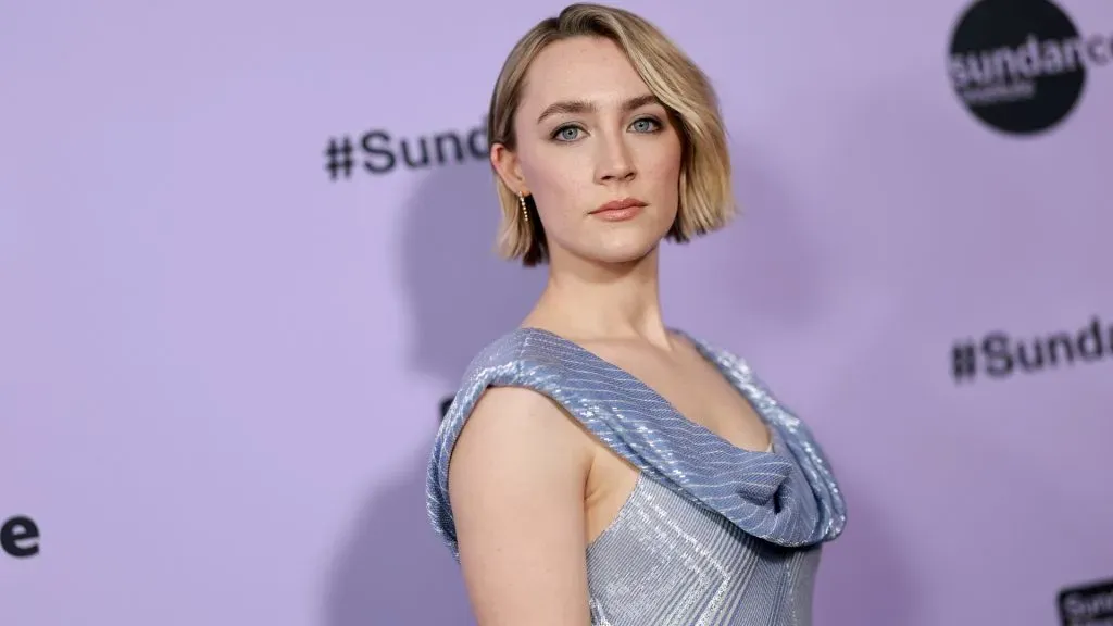 Saoirse Ronan attends “The Outrun” Premiere during the 2024 Sundance Film Festival. (Source: Matt Winkelmeyer/Getty Images)