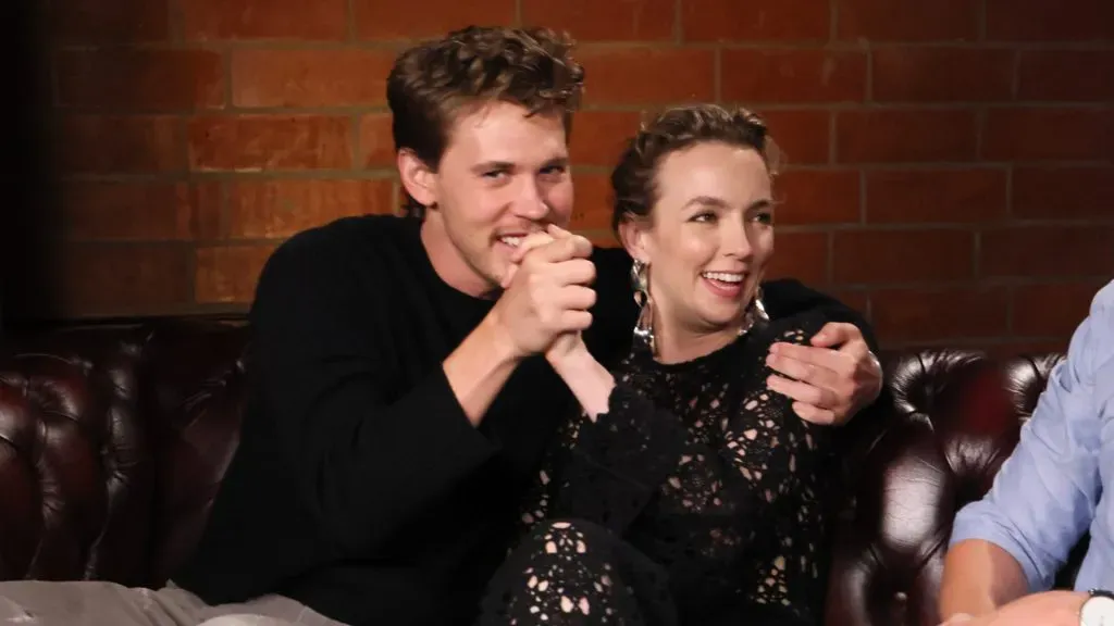 Austin Butler and Jodie Comer appear on SiriusXM’s The Jess Cagle Show at The Bike Shed on May 30, 2024 in Los Angeles, California. (Source: Rodin Eckenroth/Getty Images for SiriusXM)
