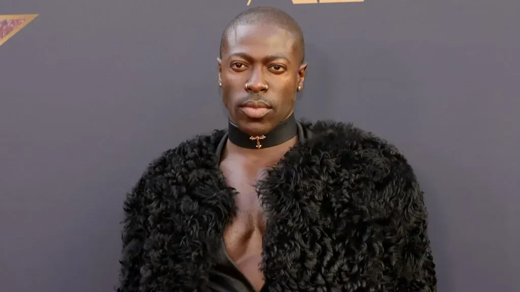 Moses Sumney attends the World Premiere of A24’s “MAXXXINE” at TCL Chinese Theatre on June 24, 2024. (Source: Kevin Winter/Getty Images)