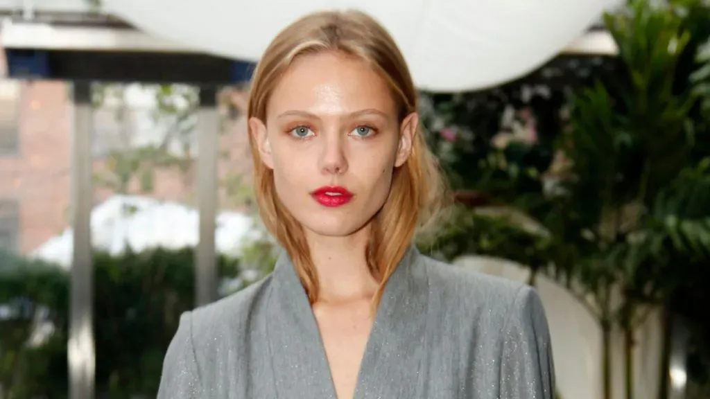 Frida Gustavsson attends the Rodebjer fashion show during Mercedes-Benz Fashion Week Spring 2014 in 2013. (Source: Allison Joyce/Getty Images)