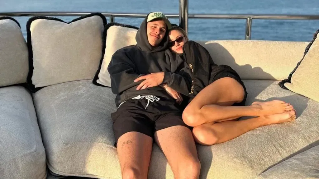 Dalton Gomez and Maika Monroe in 2024. (Source: @maikamonroe)