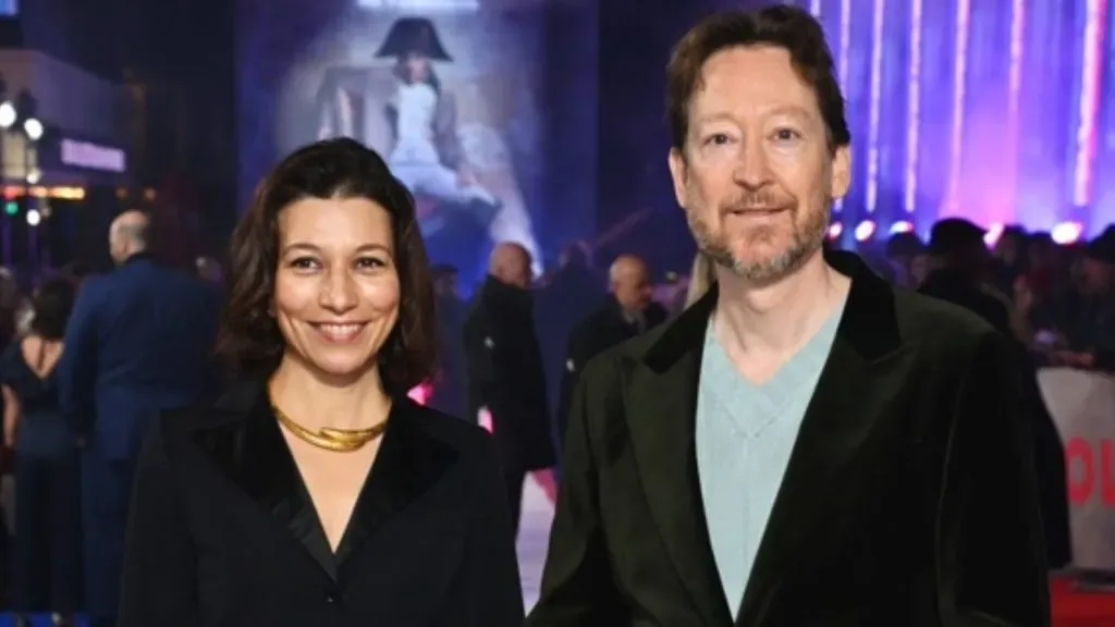 Scott Handy and Agni Scott at Napoleon Premier in 2023. (Source: IMDb)