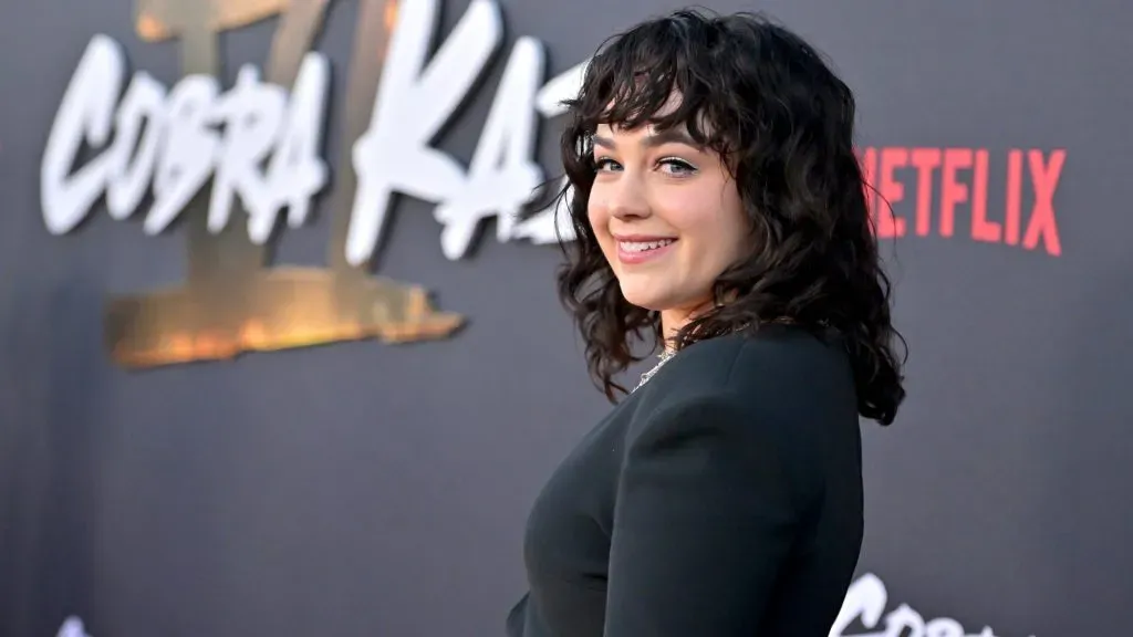Mary Mouser attends Cobra Kai Season 6 Part 1 – Special Fan Event at Autry Museum in 2024. (Source: Charley Gallay/Getty Images for Netflix)