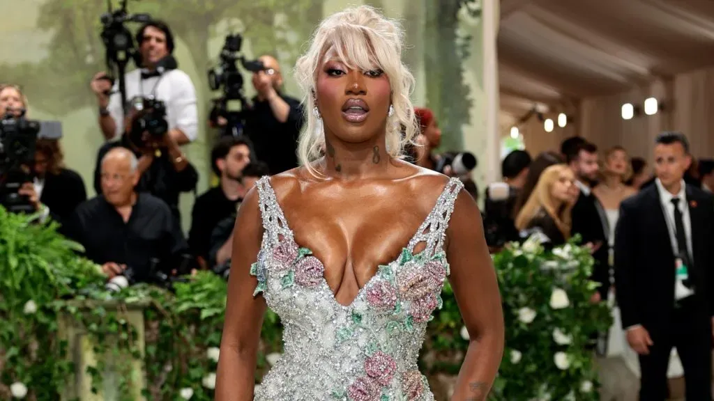 Aya Nakamura attends The 2024 Met Gala Celebrating “Sleeping Beauties: Reawakening Fashion”. (Source: Dimitrios Kambouris/Getty Images for The Met Museum/Vogue)