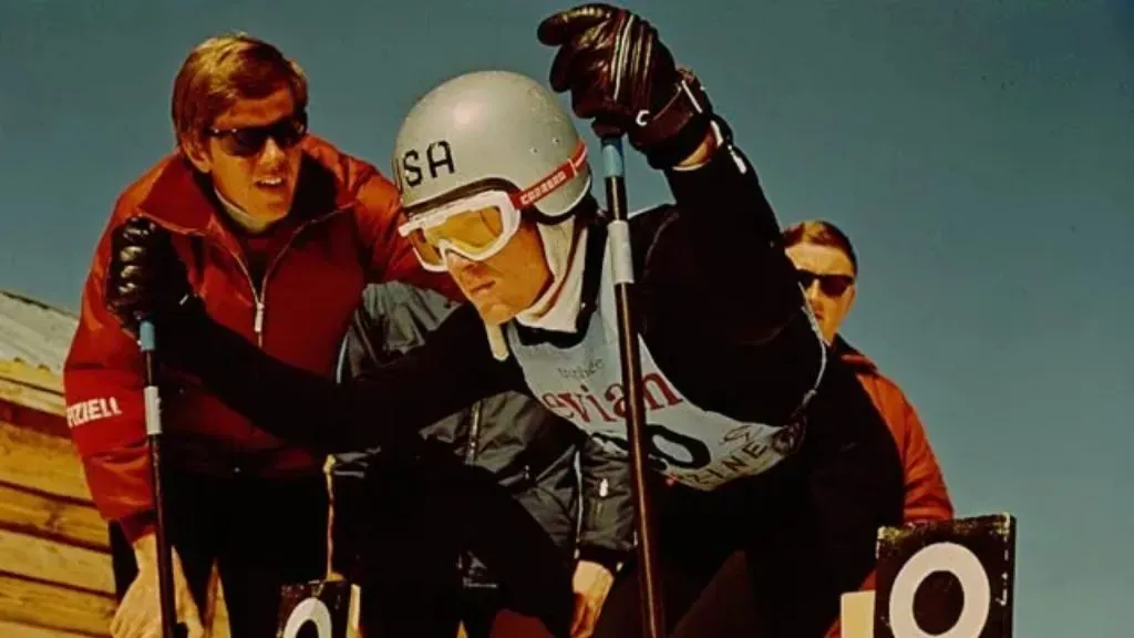 downhill race