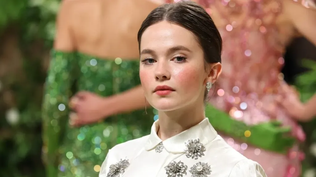 Cailee Spaeny attends The 2024 Met Gala Celebrating “Sleeping Beauties: Reawakening Fashion”. (Source: Marleen Moise/Getty Images)