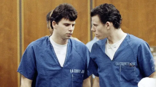 Lyle and Erik Menendez (Source: @PopBase)