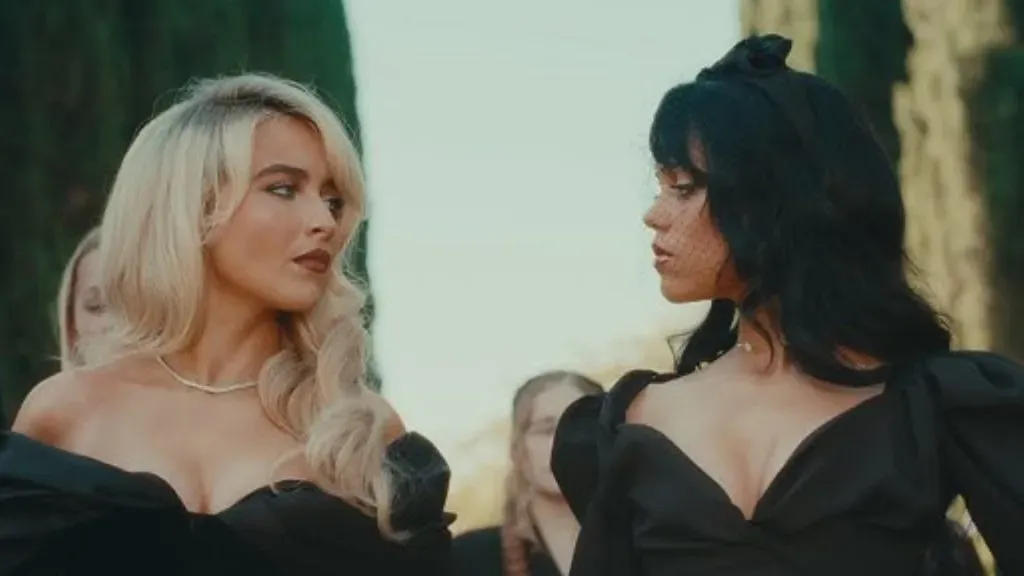 Sabrina Carpenter and Jenna Ortega