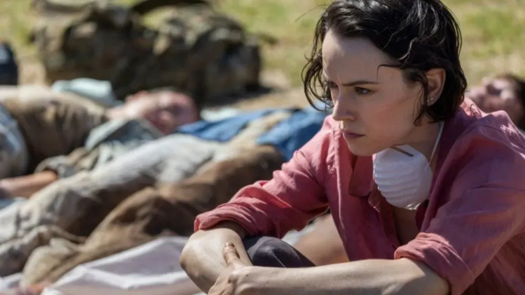 Daisy Ridley in We Bury the Dead. (Source: @FilmUpdates)