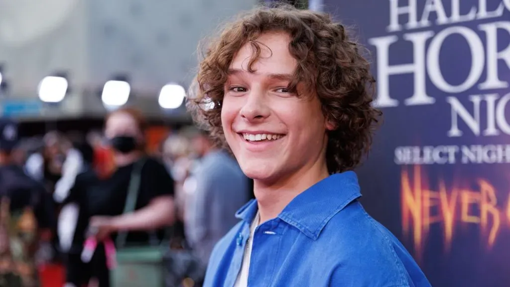 Mason Thames attends the Halloween Horror Nights Opening Night Celebration at Universal Studios Hollywood on September 08, 2022. (Source: Rich Polk/Getty Images for Universal Studios Hollywood)