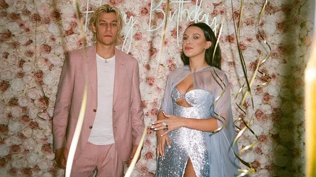 Millie Bobby Brown and Jake Bongiovi in 2022. (Source: @jakebongiovi)