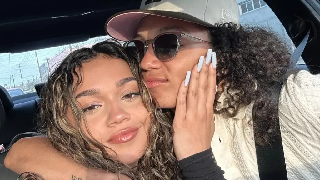 Madison Bailey and Mariah Linney in 2024. (Source: @madisonbaileybabe)