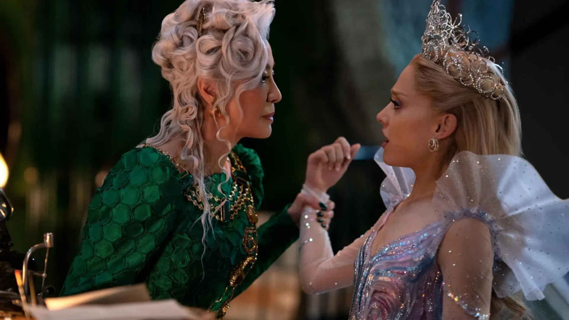 Michelle Yeoh and Ariana Grande in Wicked: For Good (2025) // IMDb