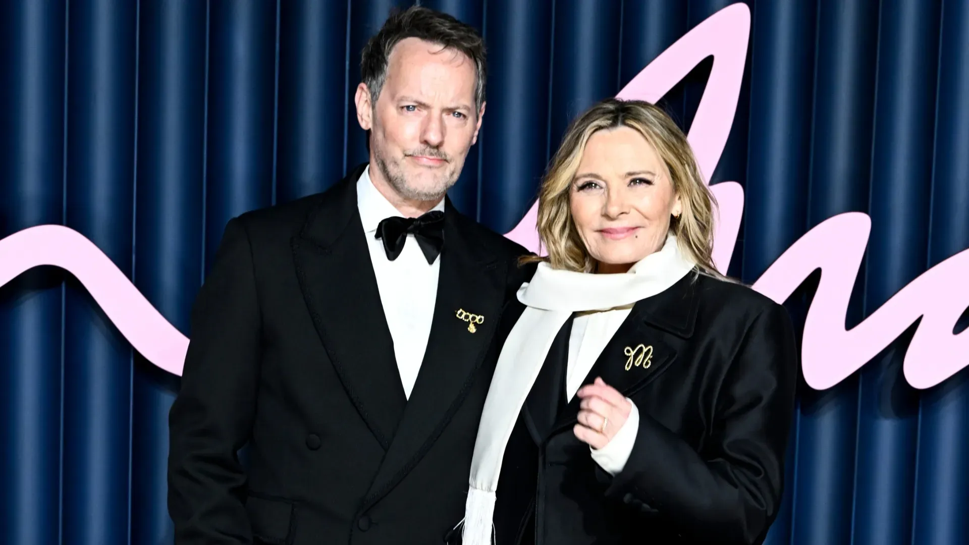 Russell Thomas and Kim Cattrall attend The Fashion Awards 2025. (Source: Gareth Cattermole/Getty Images for BFC)