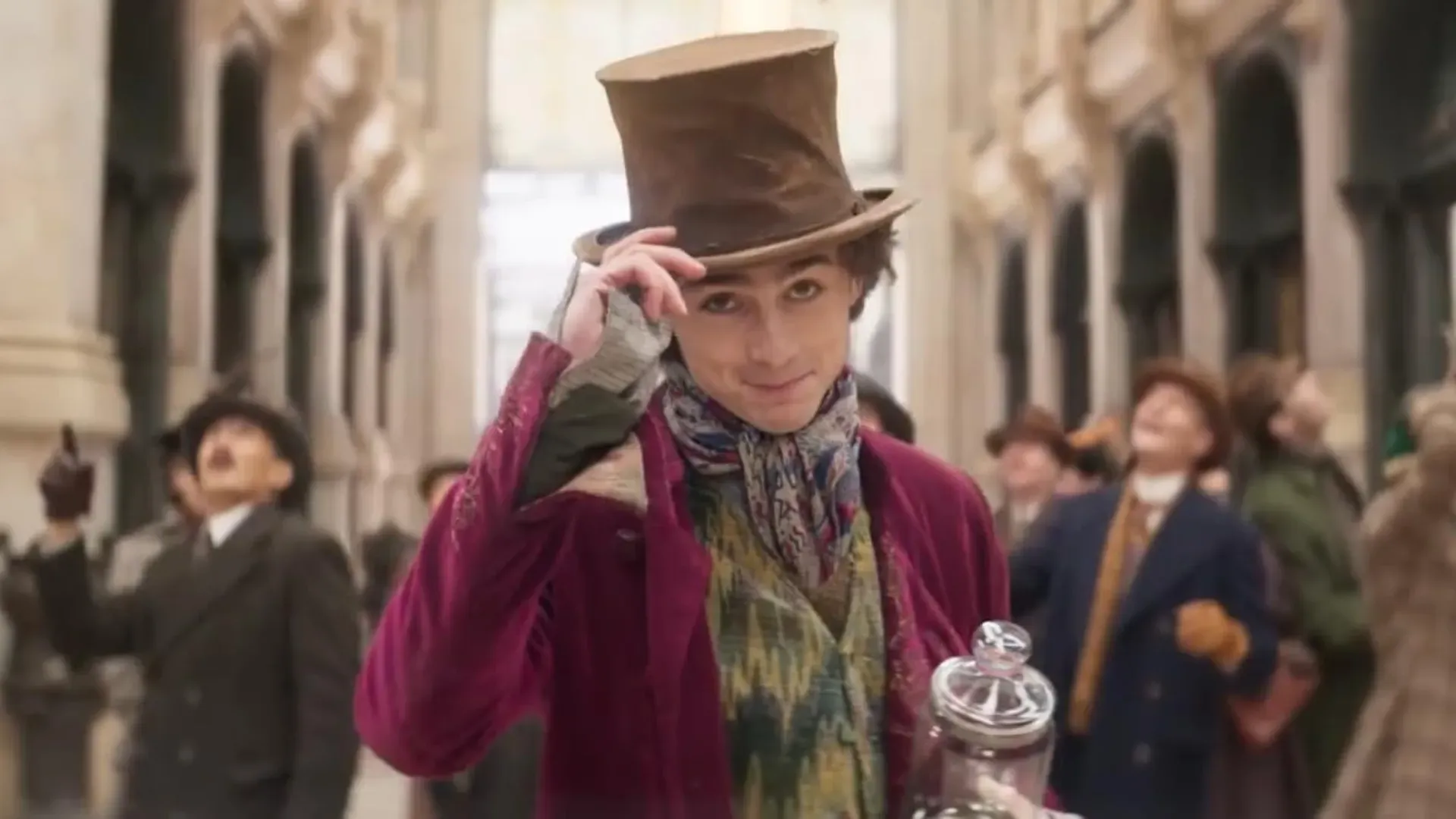Timothée Chalamet in Wonka / IMDb