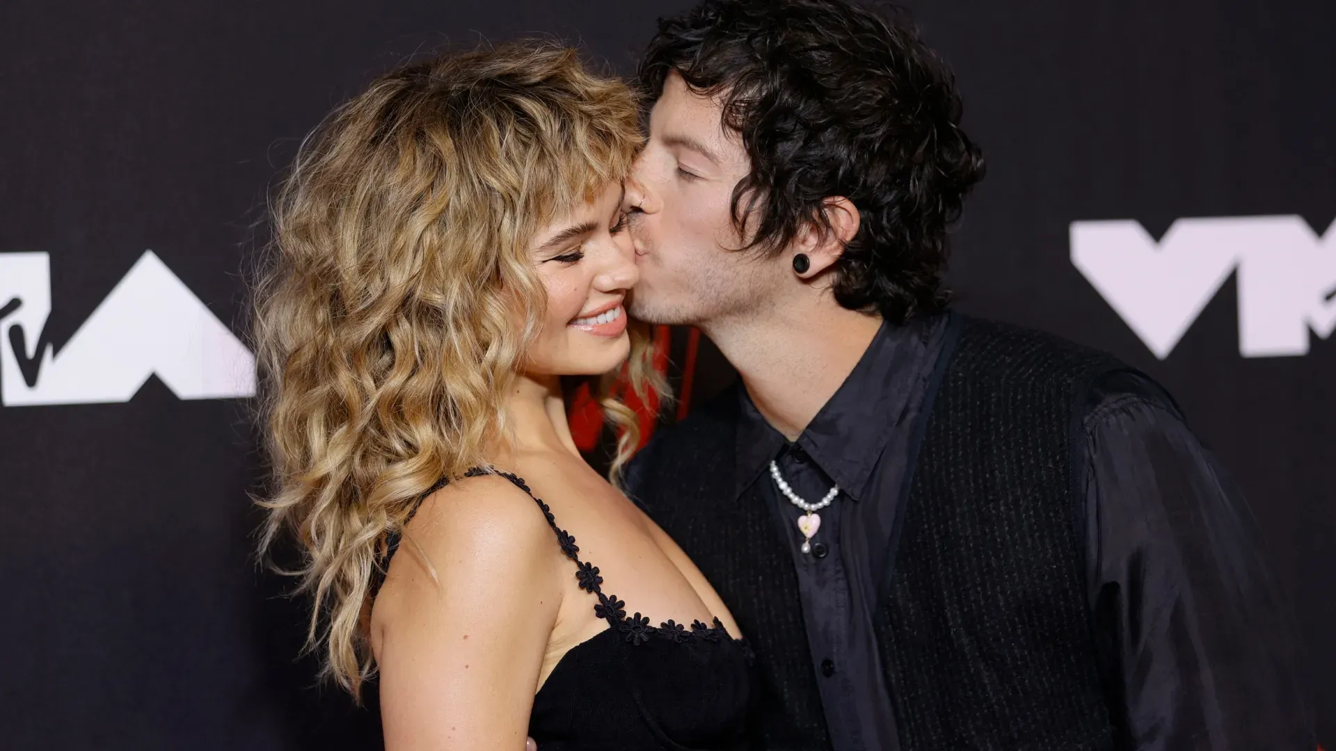 Debby Ryan and Josh Dun attend the 2021 MTV Video Music Awards at Barclays Center on September 12, 2021 in the Brooklyn borough of New York City. (Photo by Jason Kempin/Getty Images)