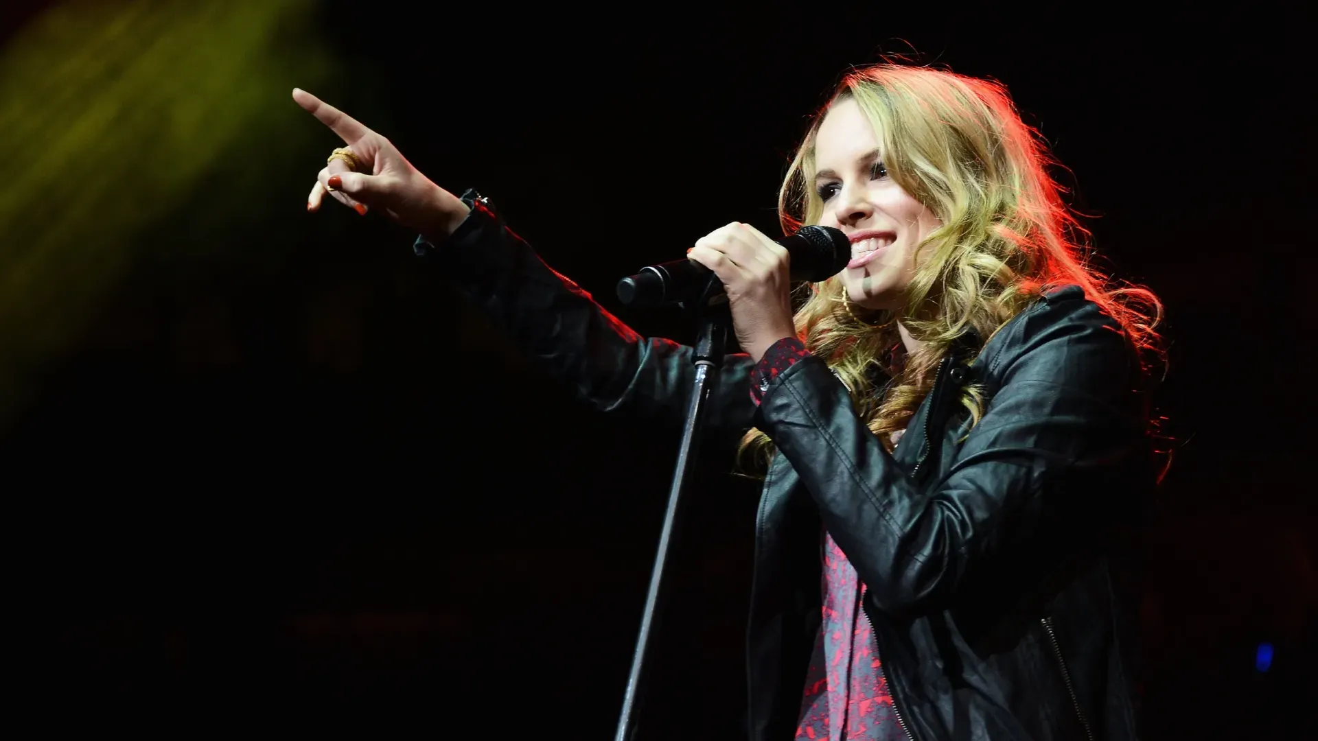 Bridgit Mendler performs onstage during Q102s Jingle Ball 2012 presented by XFINITY, at Wells Fargo Center on December 5, 2012 in Philadelphia. (Photo by Jason Kempin/Getty Images for Jingle Ball 2012)