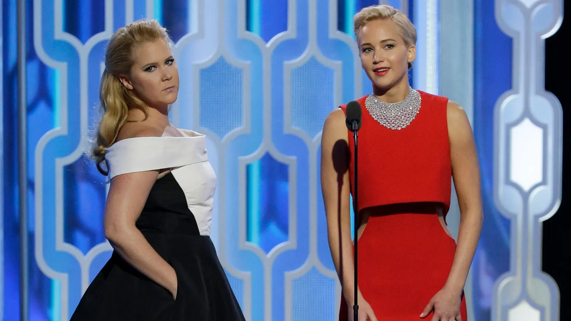 Amy Schumer and Jennifer Lawrence (Source: Paul Drinkwater/NBCUniversal via Getty Images)