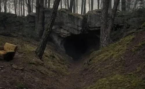 La cueva de ‘Dark’, ubicada a una hora de Berlín.