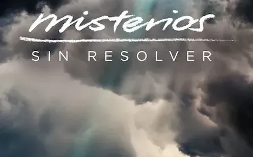 La cartelera de ‘Misterios sin resolver’ que presentó Netflix.