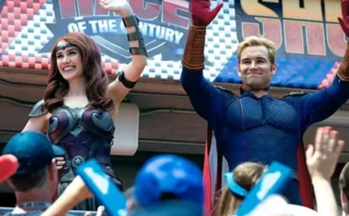 Una escena de ‘The Boys’ en la primera temporada.