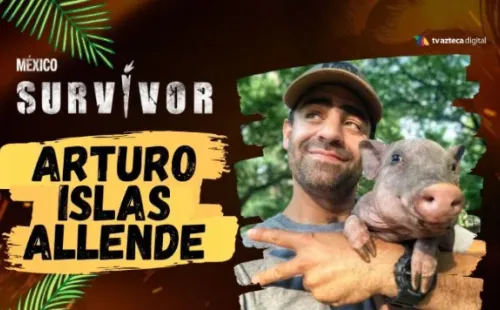 Arturo Islas Allende es el conductor (TV Azteca)