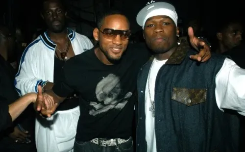 Will Smith y el cantante de ’50 Cent’, juntos.
