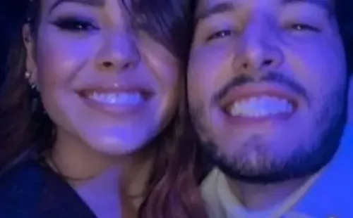 Danna Paola y Sebastián Yatra, juntos.