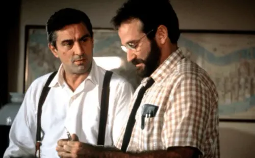 Robin Williams junto a Robert De Niro en Awakenings (1990)