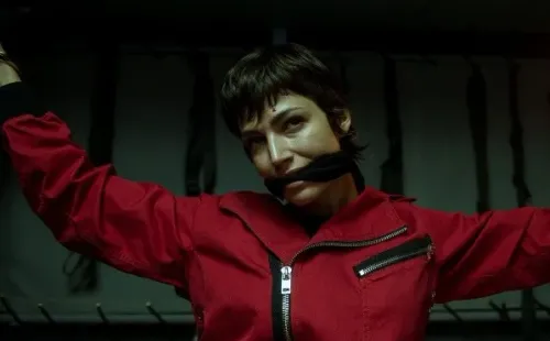 Úrsula Corberó, en ‘La Casa de Papel’. Foto: Netflix