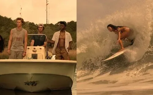 Escena de ‘Outer Banks’, la serie de Netflix que causa revuelo. Foto: Netflix