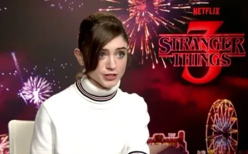 Natalia Dyer, actriz de ‘Stranger Things’.