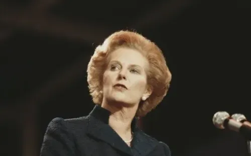 Margaret Thatcher durante 1981 (GETTY)